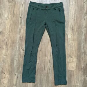 Missoni - Women's Ponte Slim Straight Leg Pants Green - Size 6